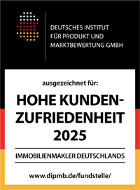 Ausgezeichnet für hohe Kundenzufriedenheit durch das Deutsche Institut für Produkt und Marktbewertung GmbH 2025